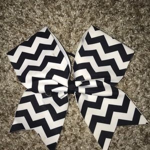 Chevron Ribbon Cheer Bow